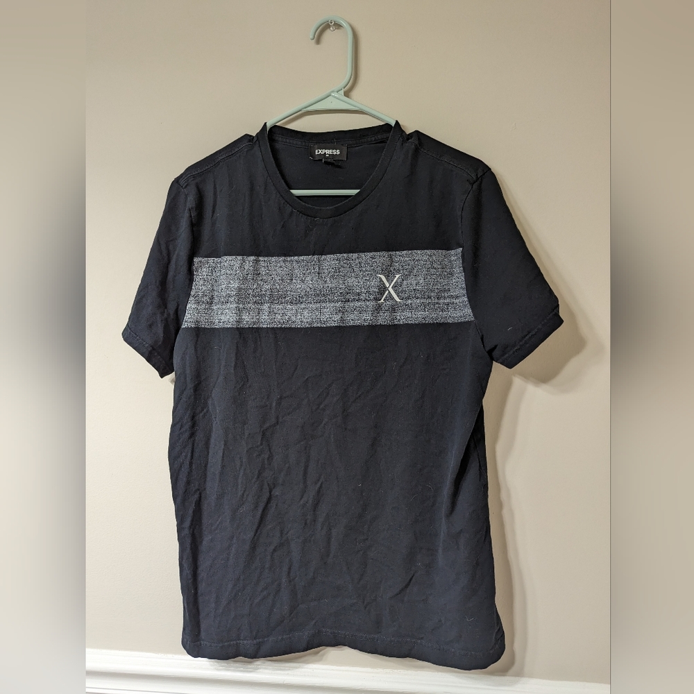 Men's Black Express Tee, L